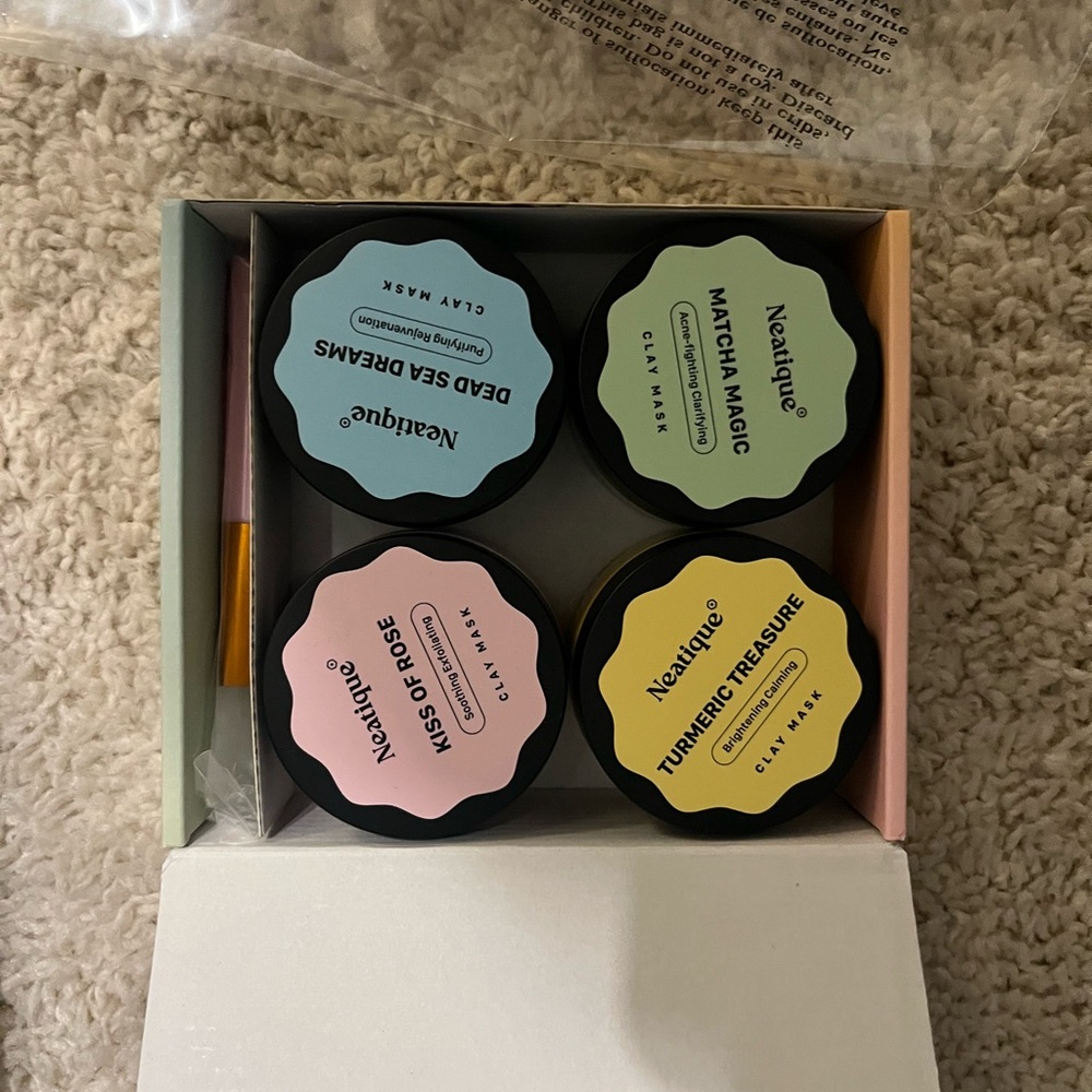 Neatique Clay Mask Collection - Four Varieties